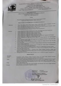 Sk Panitia Wisuda 3 Tahun 2018 Document Repository Universitas Andalas